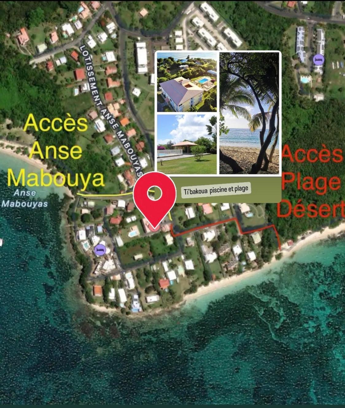 Ti'Bakoua A Sainte-Luce Plage Et Piscine エクステリア 写真